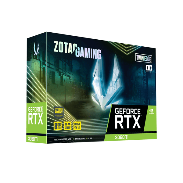Zotac RTX 3060 Ti Twin Edge OC 8GB Gaming Graphics Card